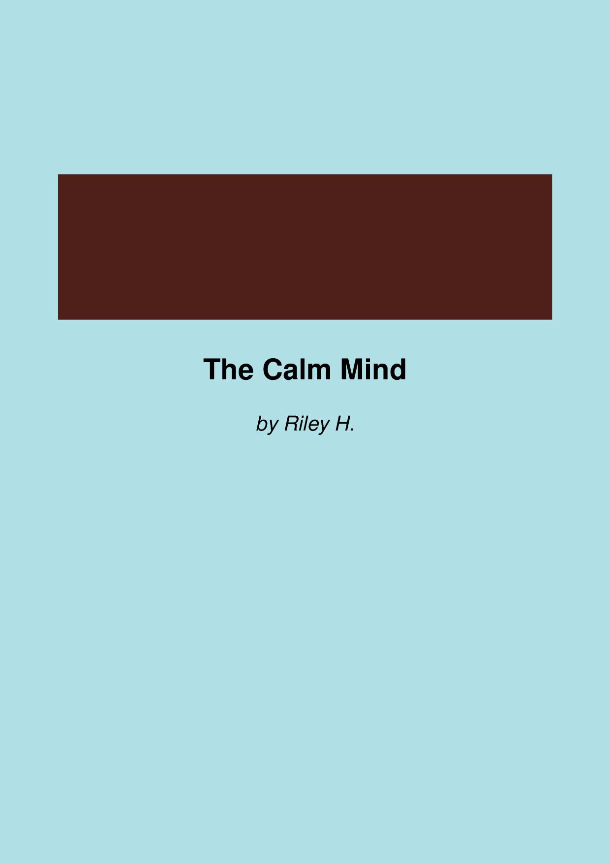 The Calm Mind